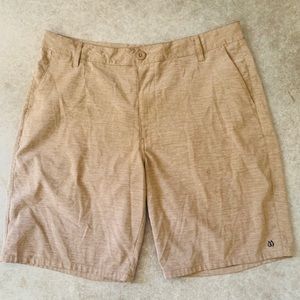 Men’s 32 Hybrid shorts Khaki Freeworld